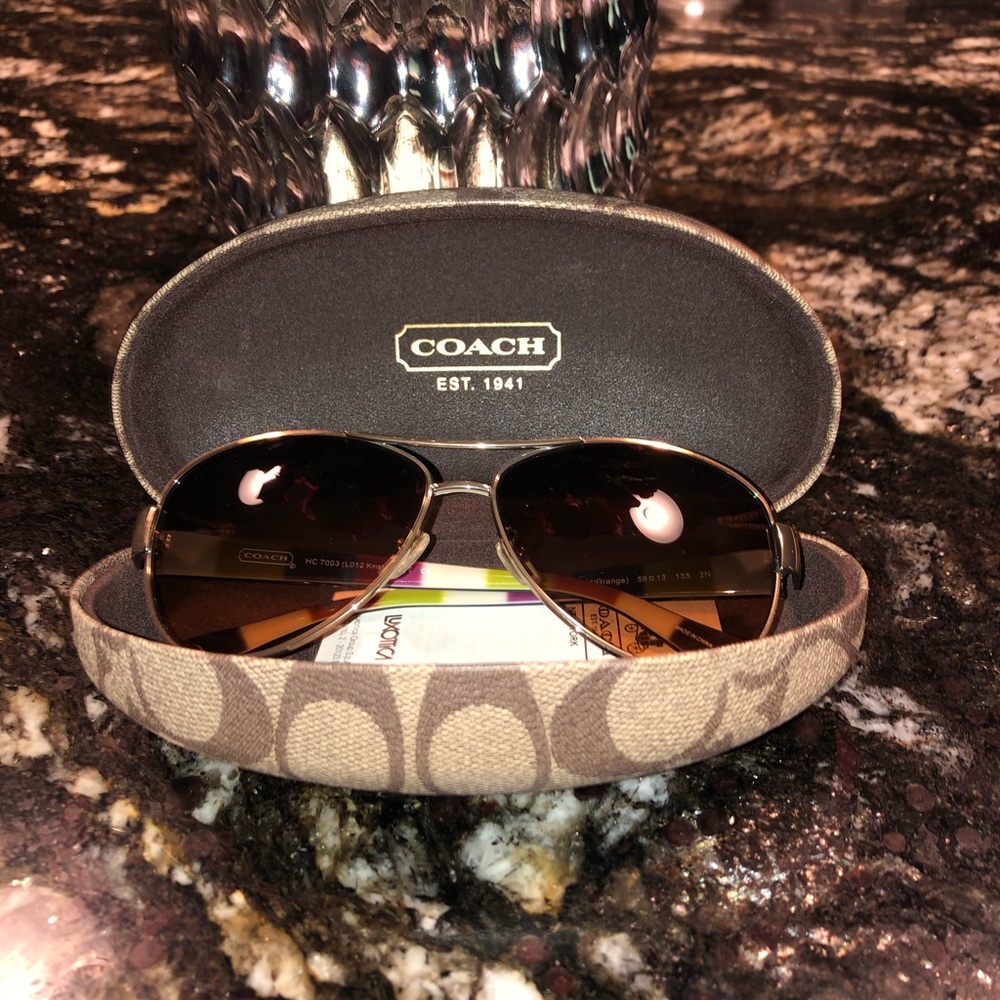 Coach Aviator Sunglasses